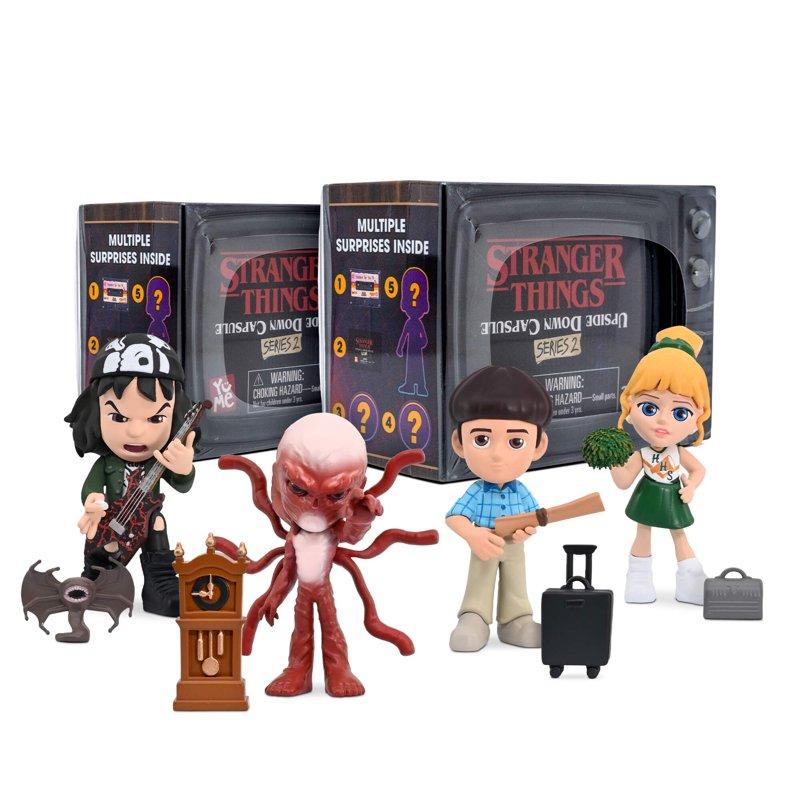 YuMe Official Stranger Things Upside Down Mystery Capsules Series 2 Action Figures Toys 12 Pack
