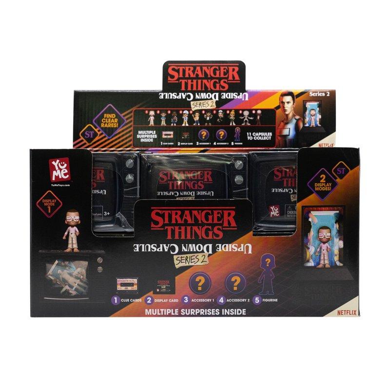 YuMe Official Stranger Things Upside Down Mystery Capsules Series 2 Action Figures Toys 12 Pack