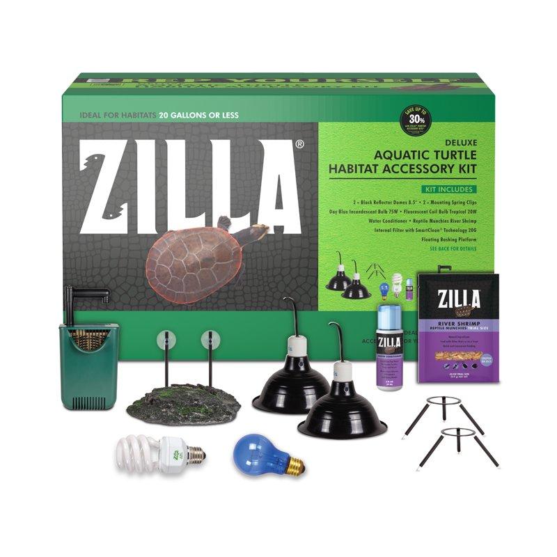 Zilla Aquatic Turtle Accessory Kit