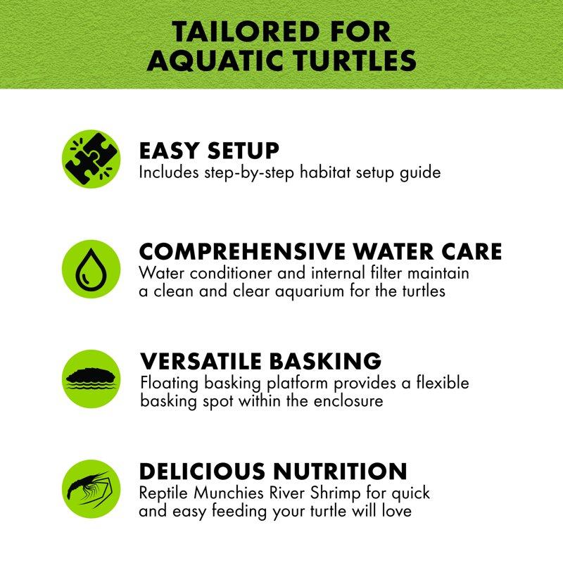 Zilla Aquatic Turtle Accessory Kit