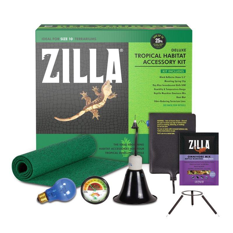 Zilla Tropical Habitat Accessory Kit
