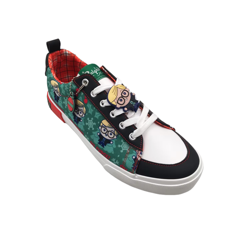 A CHRISTMAS STORY LOW TOP LACE UP SNEAKER
