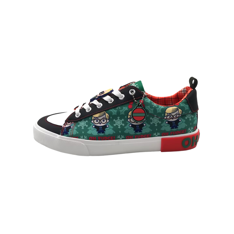 A CHRISTMAS STORY LOW TOP LACE UP SNEAKER