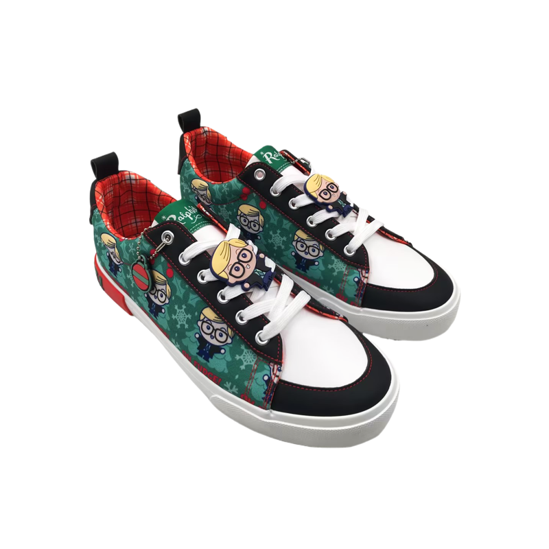 A CHRISTMAS STORY LOW TOP LACE UP SNEAKER