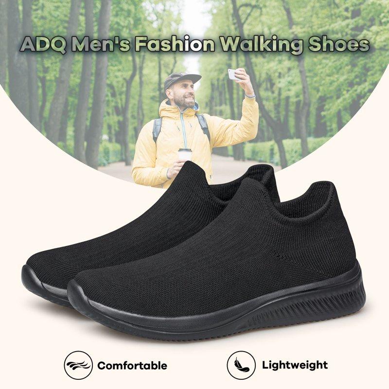 ADQ Men's Slip On Casual Shoes Comfort Sneakers Lightweight Walking Shoes