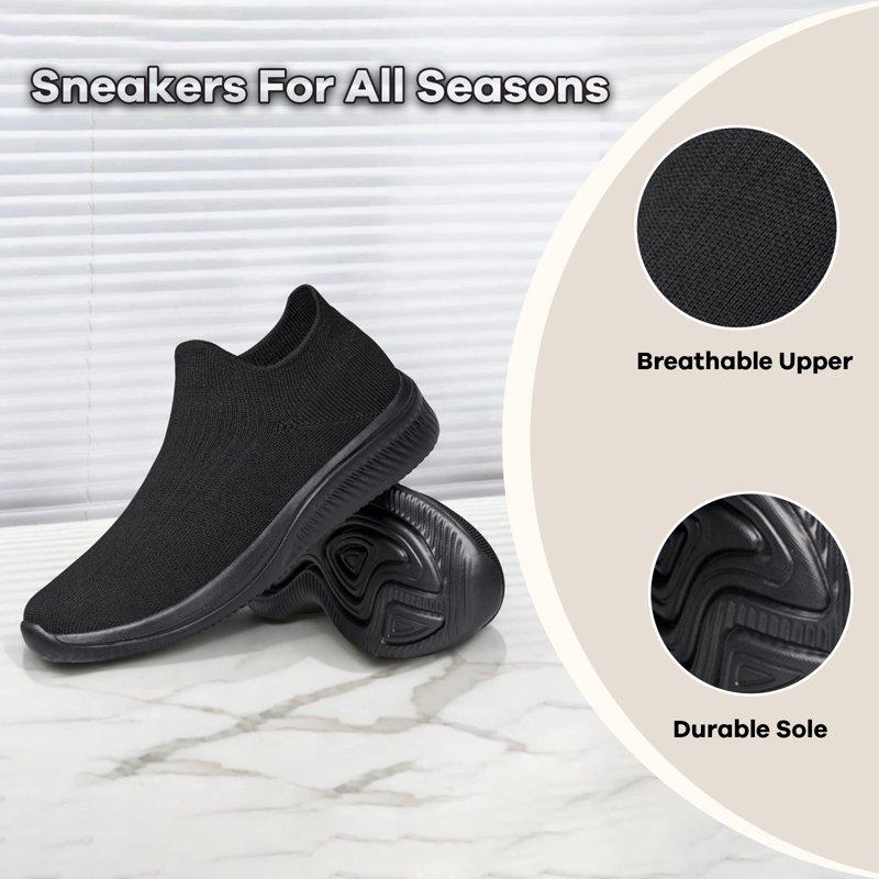 ADQ Men's Slip On Casual Shoes Comfort Sneakers Lightweight Walking Shoes