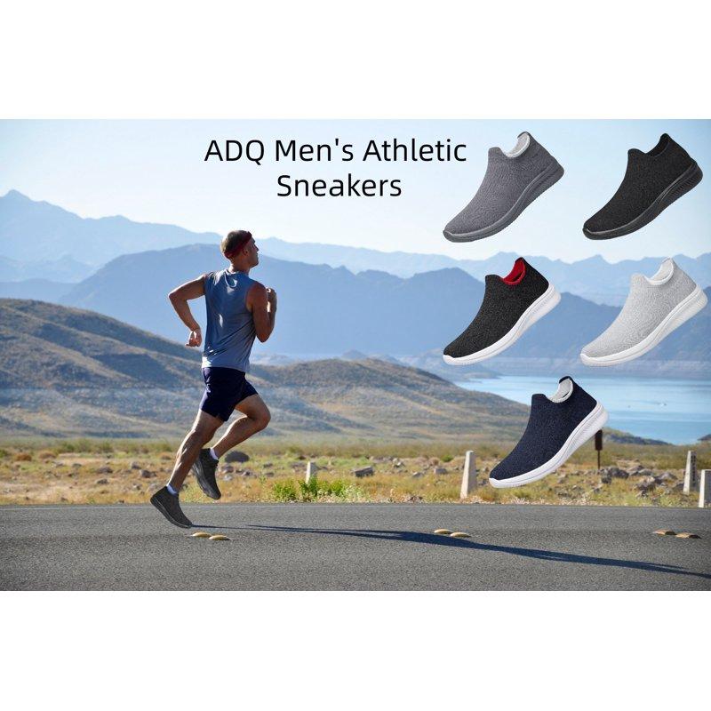 ADQ Men's Slip On Casual Shoes Comfort Sneakers Lightweight Walking Shoes