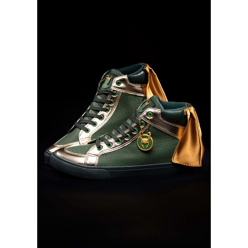 Adult Marvel Loki God of Mischief Shoes