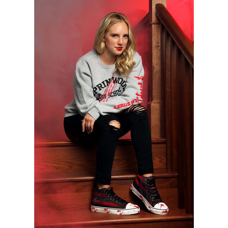 Adult Nightmare On Elm Street Freddy Krueger Sneakers