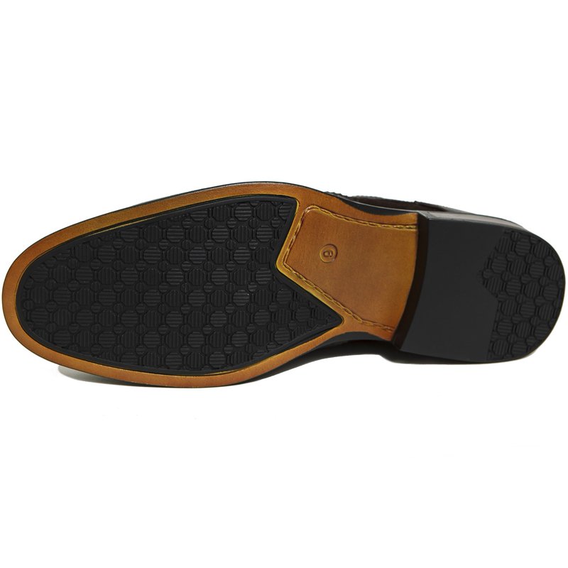 Alpine Swiss Zurich Mens Wing Tip Dress Shoes Two Tone Brogue Lace Up Oxfords