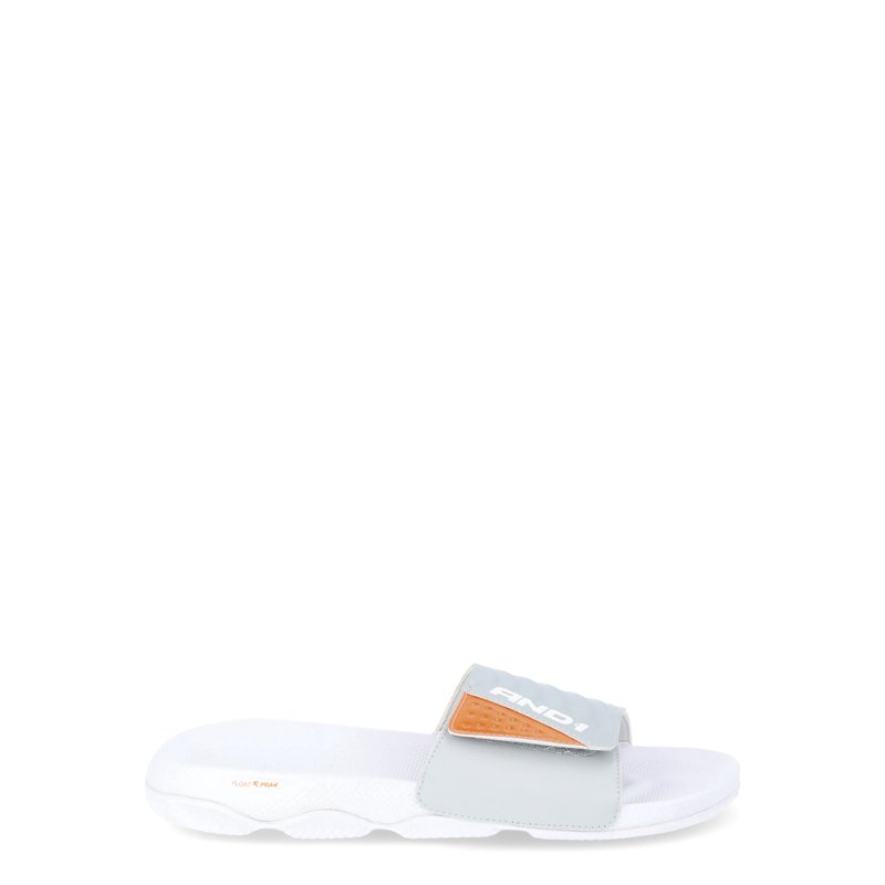 AND1 Men's Swish 2.0 Adjustable Slide Sandals