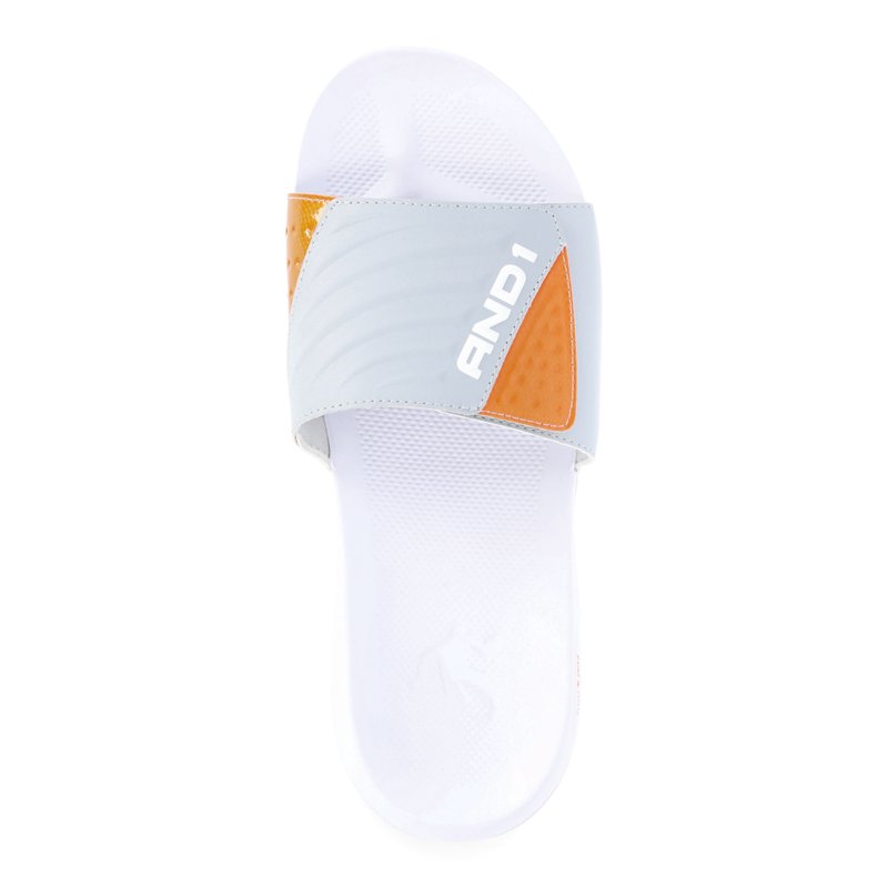 AND1 Men's Swish 2.0 Adjustable Slide Sandals