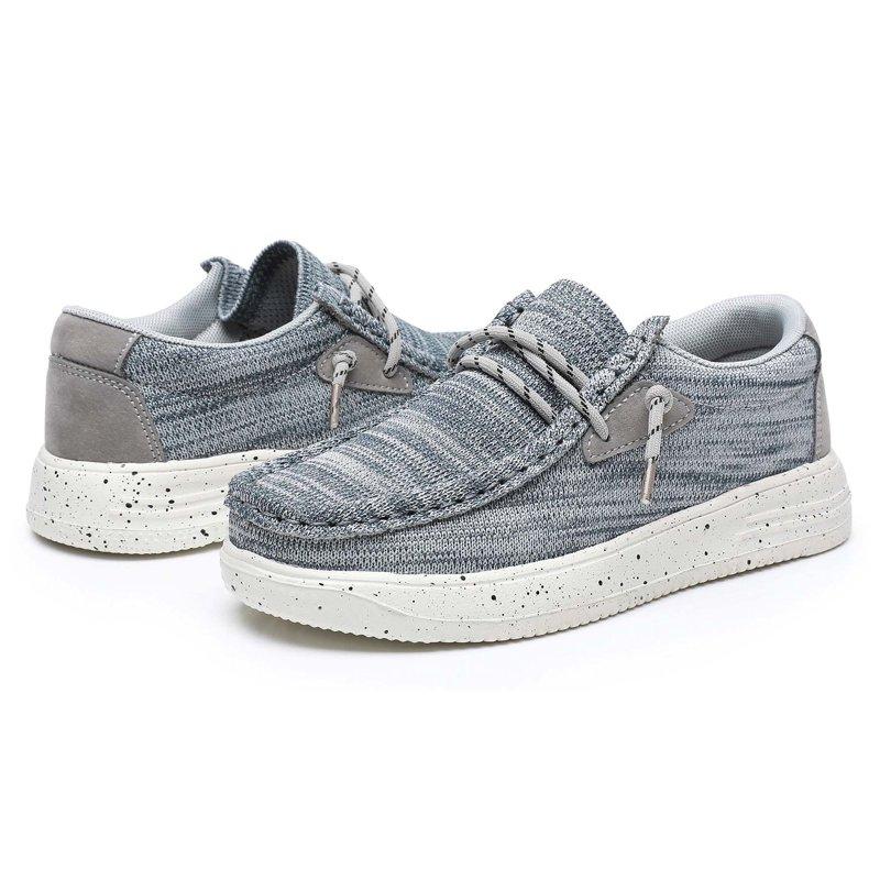 Apakowa Kids Boys Girls Loafers Fashion Casual Soft Walking Shoes Slip On Loafers Comfortable & Lightweight (Toddler/Little Kid/Big Kid)