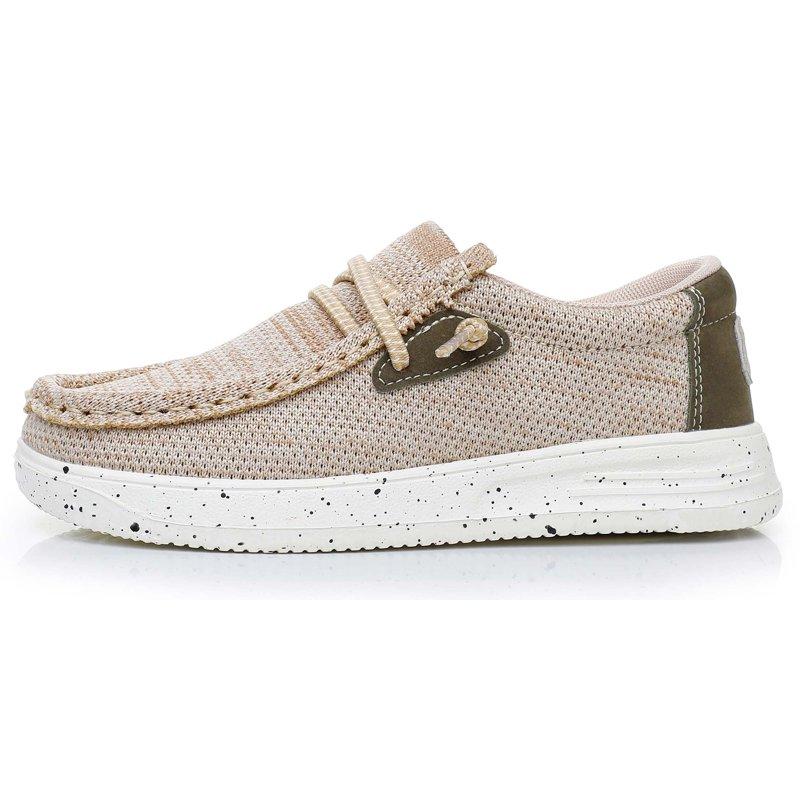 Apakowa Kids Boys Girls Loafers Slip-On Shoes Comfortable Lightweight Casual Walking Shoes (Toddler/Little Kid/Big Kid)