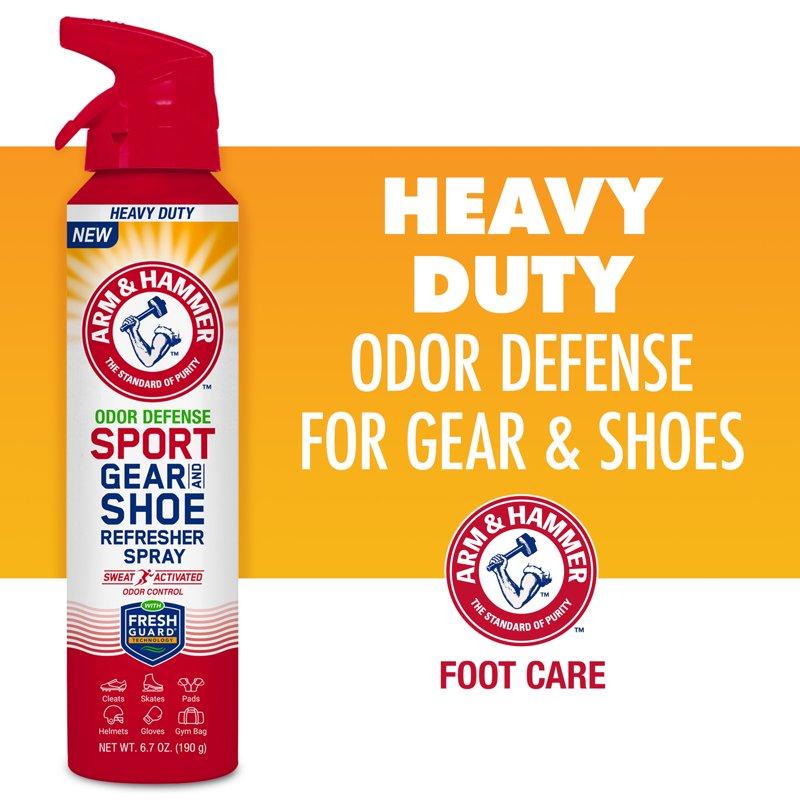 Arm & Hammer Odor Defense Sport Gear & Shoe Refresher Spray 6.7 Oz