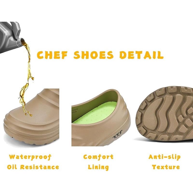 Armadillo Clogs For Women Men Armadillo Chef Shoes Slip Resistant Kitchen Waterproof Zapatos De Chef For Women