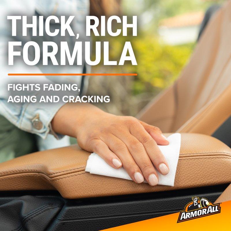 Armor All Leather Care Automotive Wipes - 30 Count