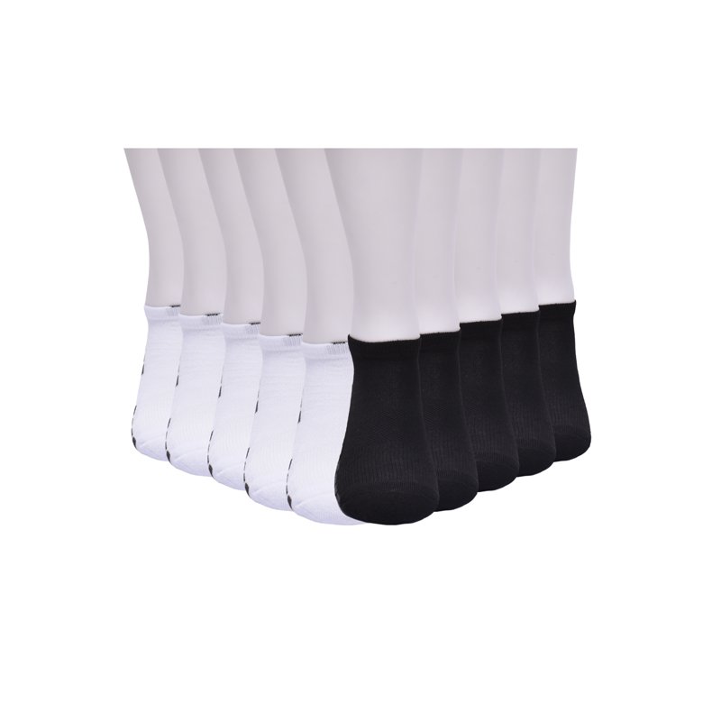 Athletic Works Boys Cushion Heel Tab No Show 10 Pack Sizes S-L