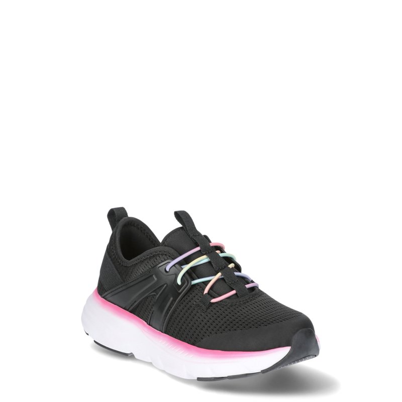 Athletic Works Girls Cage Knit Slip On Sneakers