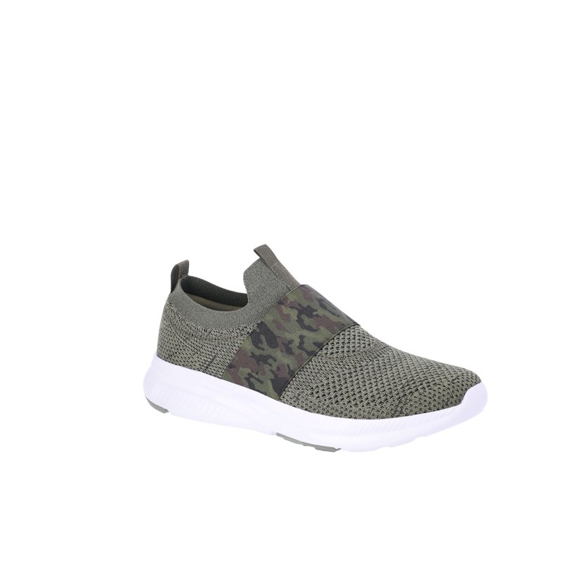 Athletic Works Men's Banded Jogger Slip-on Athletic Sneakers (Wide Width Available)
