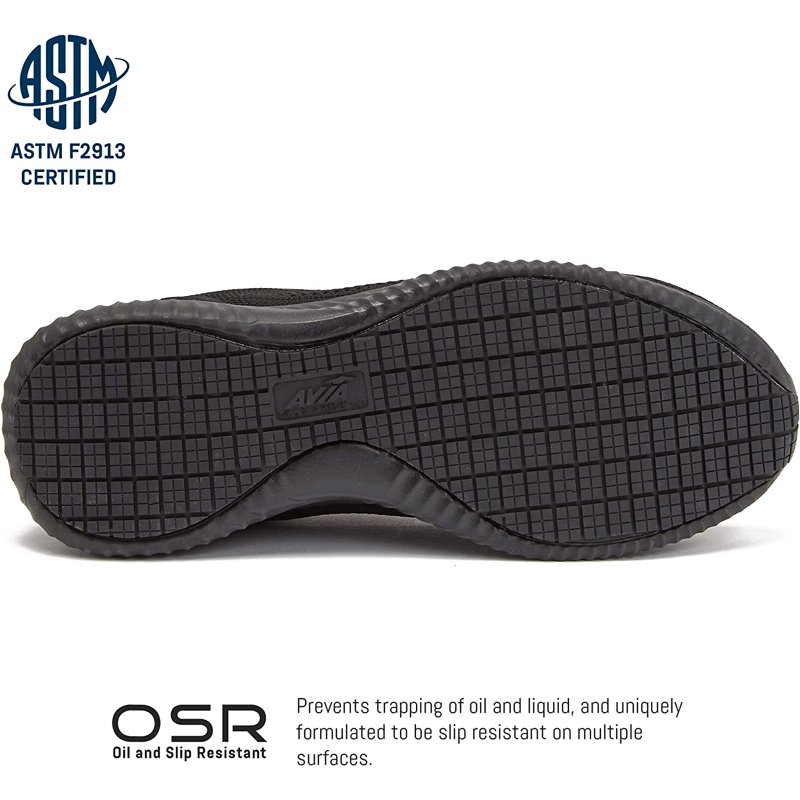 Avia Anchor Slip Resistant Mesh Slip-on Shoes For Women