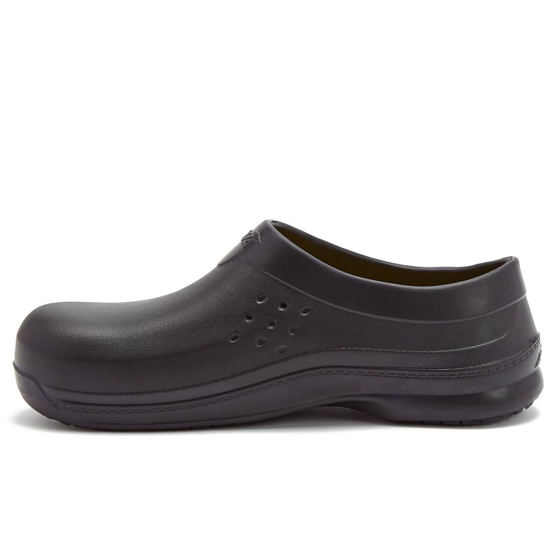 Avia Flame Slip Resistant Clogs For Women Slip On Work Shoes Black