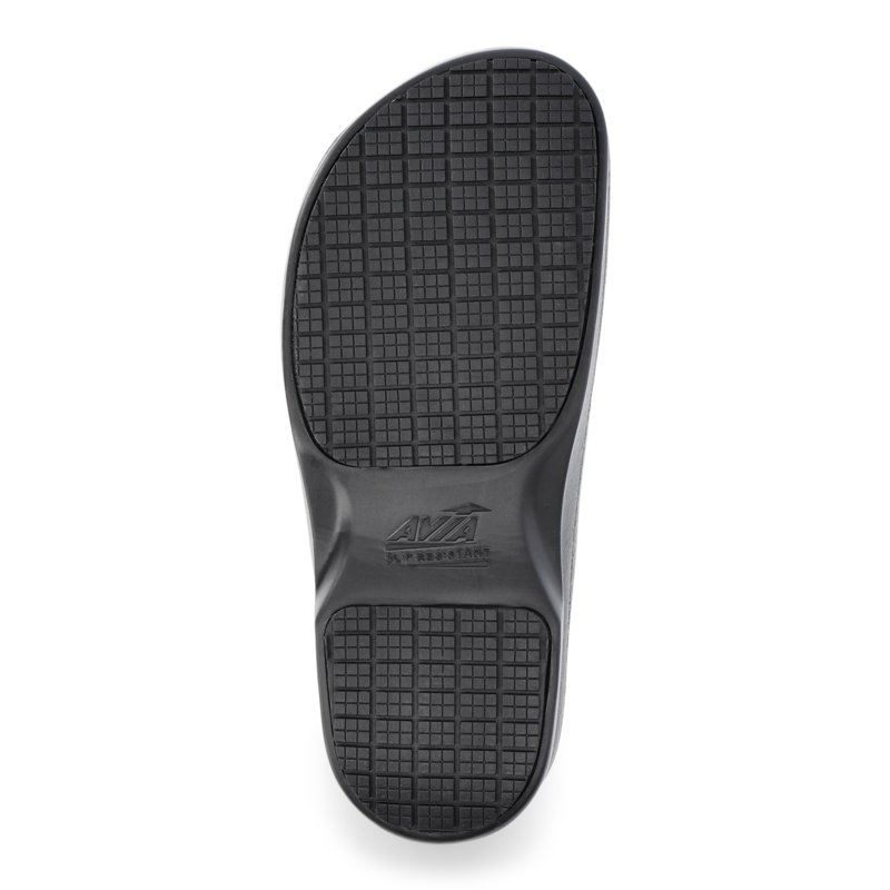 Avia Flame Slip Resistant Clogs For Women Slip On Work Shoes For Food Service Garden Or Nursing