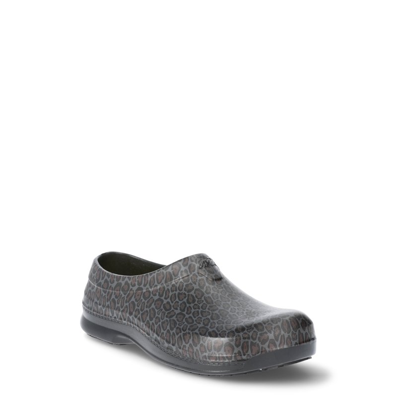 Avia Flame Slip Resistant Clogs For Women Slip On Work Shoes for Food Service Garden or Nursing