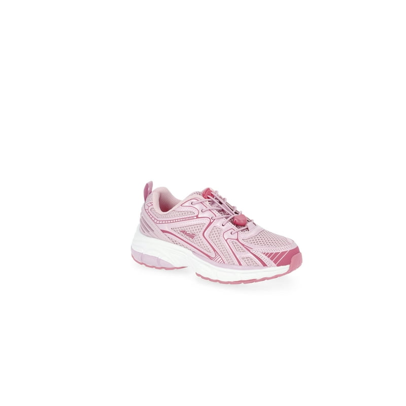Avia Little and Big Girls Running Sneakers with Bungee Laces
