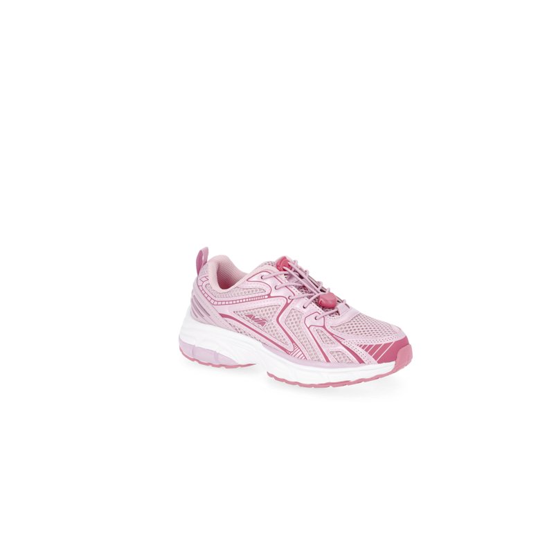 Avia Little and Big Girls Running Sneakers with Bungee Laces