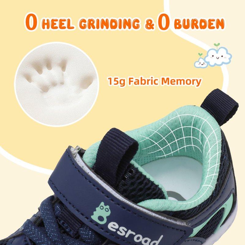 Barerun Toddler Boys Shoes Kids Breathable Sneakers Tennis Shoes Slip On Shoes