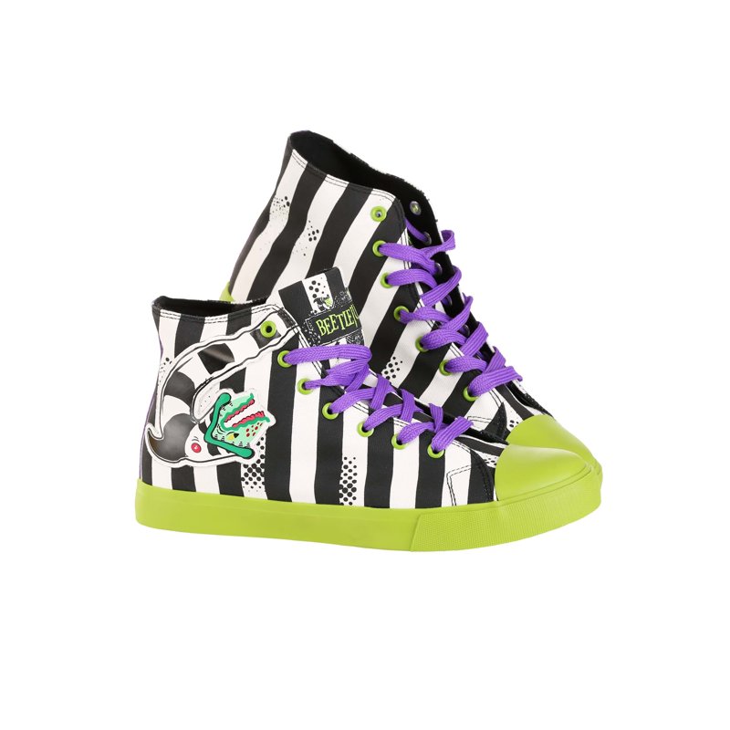 Beetlejuice Striped Unisex Sneakers