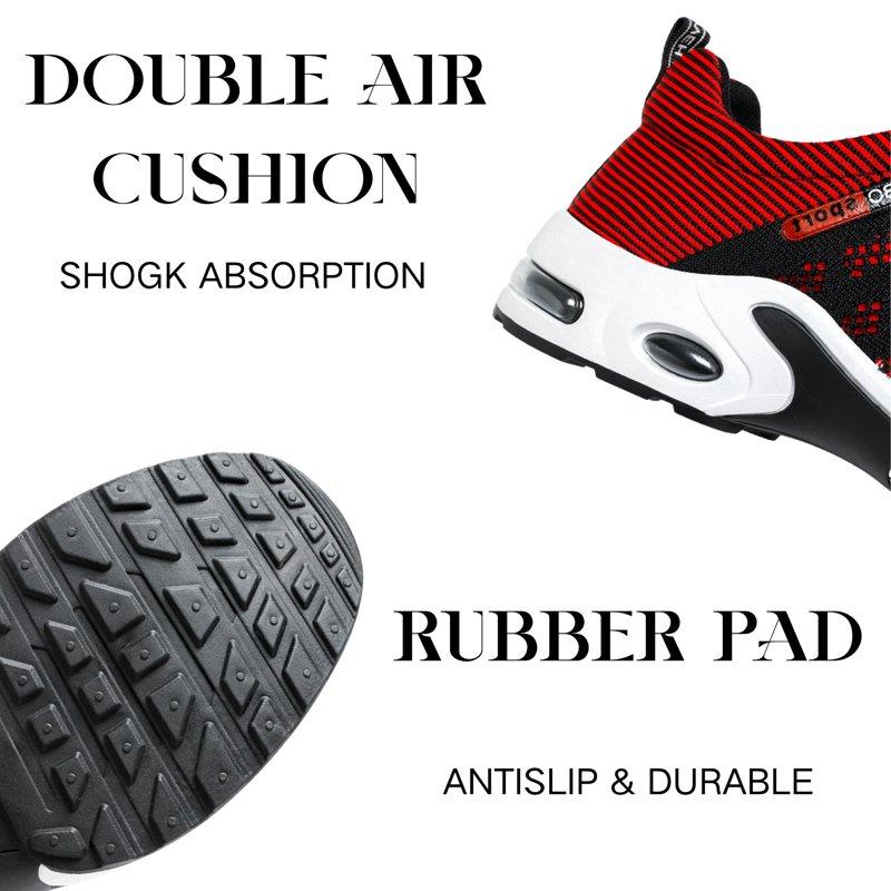 BERANMEY Comfort Men's Sneakers - Lightweight Athletic Running Shoes Breathable Mesh With Arch Support & Cushioned Comfort Non-Slip Design For Gym Training Jogging Casual Wear