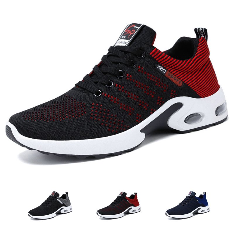 BERANMEY Comfort Men's Sneakers - Lightweight Athletic Running Shoes Breathable Mesh with Arch Support & Cushioned Comfort Non-Slip Design for Gym Training Jogging Casual Wear