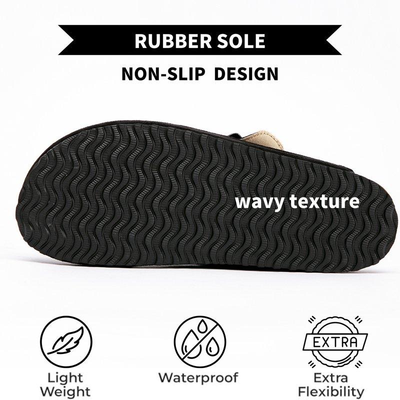 BERANMEY Women's Clogs & Mules Shoes Stylish Comfort Potato Clogs Shoes With Arch Support Cork Footbed Couple's Clogs For Women And Men