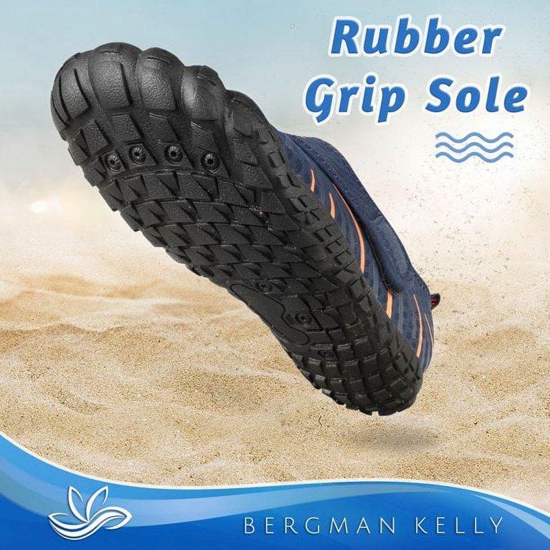 Bergman Kelly Kids Water Shoes (Size 12-5) Boys & Girls Athletic Water Socks For Beach Pool Surf Sand Hiking Camping Boating US Casual Shoes