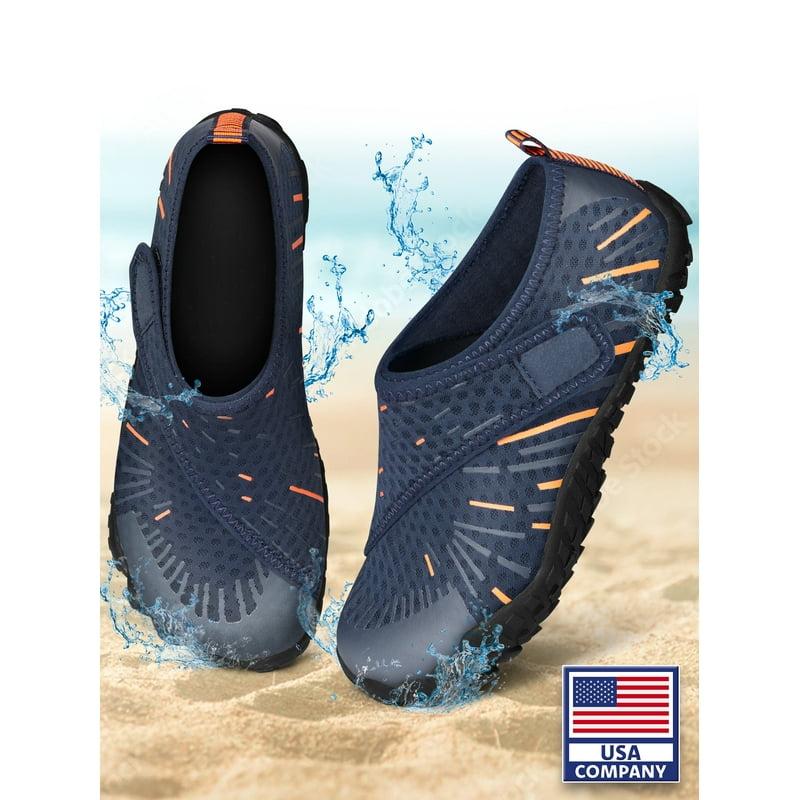 Bergman Kelly Kids Water Shoes (Size 12-5) Boys & Girls Athletic Water Socks for Beach Pool Surf Sand Hiking Camping Boating US Casual Shoes