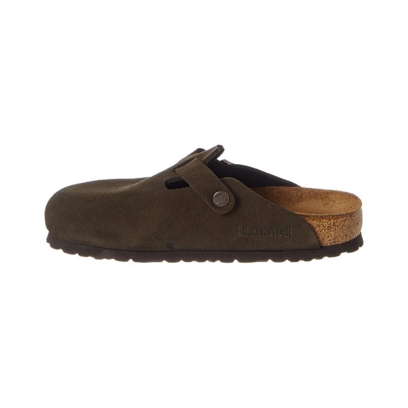 Birkenstock Boston Soft Footbed Suede Leather Clog 35