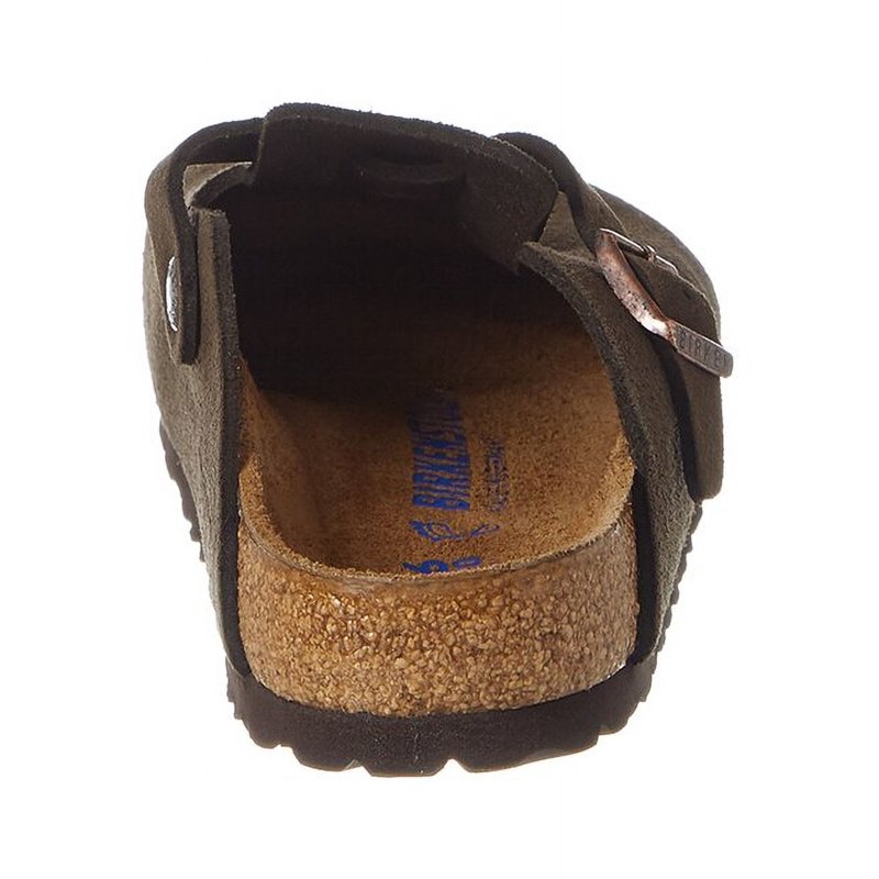 Birkenstock Boston Soft Footbed Suede Leather Clog 35
