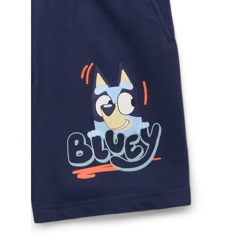 Bluey Boys' Short Sleeve Graphic Tee And Shorts Set 2-Piece Sizes 4-10