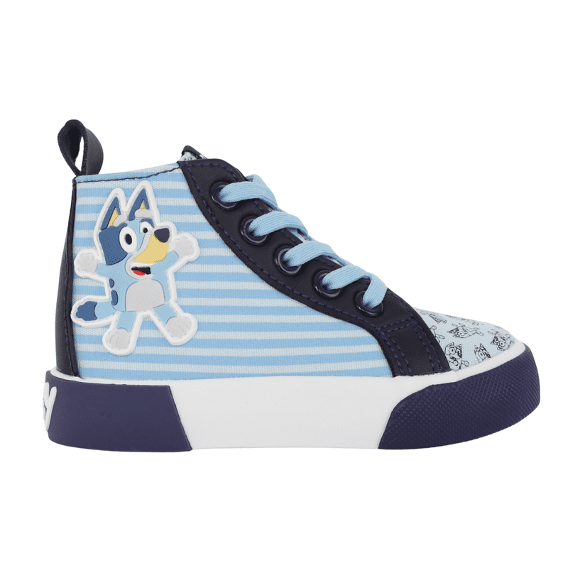 Bluey Toddler Kids Zip-Up High Top Sneaker