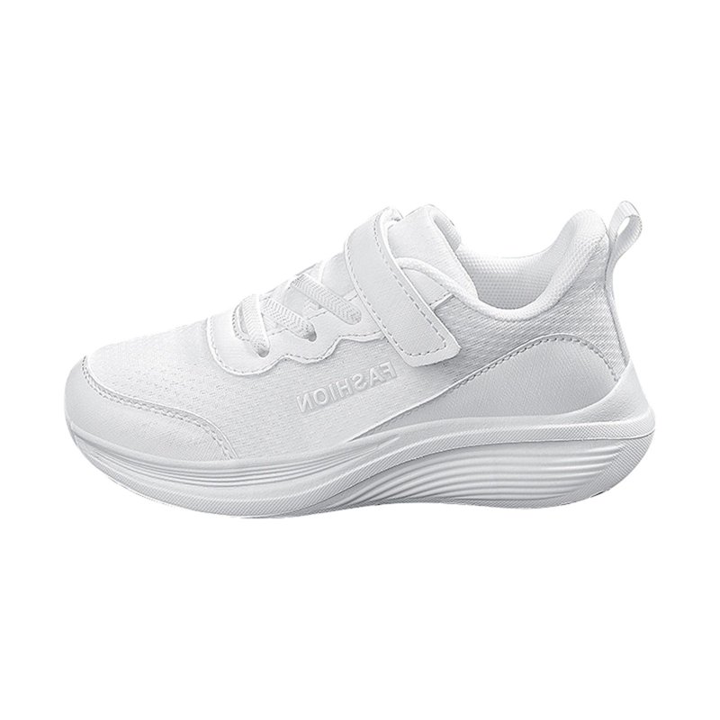 Boys Shoes - Boys Running Shoes Boys Breathable Sneakers Lightweight Non-Slip Durable Athletic Footwear for Kids Teens Track Field Training - Boys Sneakers Color:White Size:30