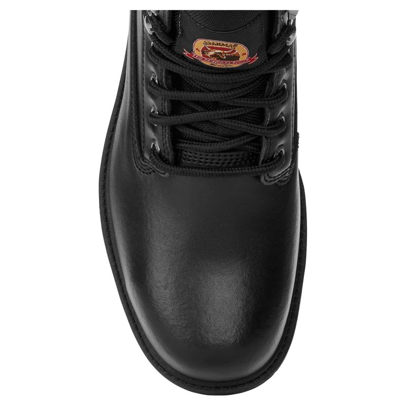 Brahma Mens Gus Wide Width 6" Steel Toe Work Boots