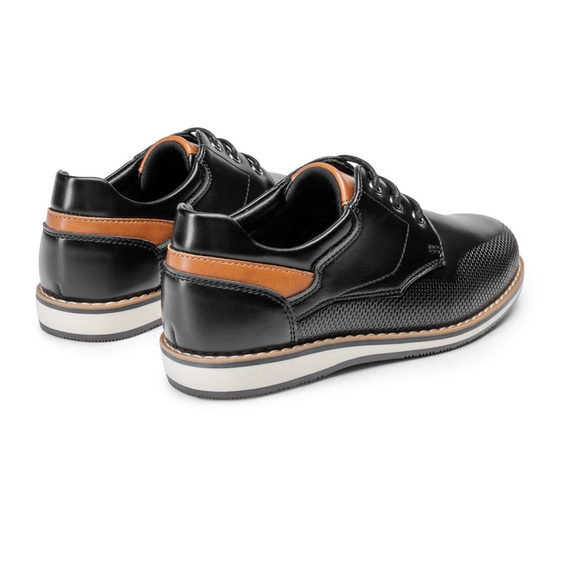 BURUDANI Boy's Casual Dress Oxford Comfort Uniform Formal Shoes
