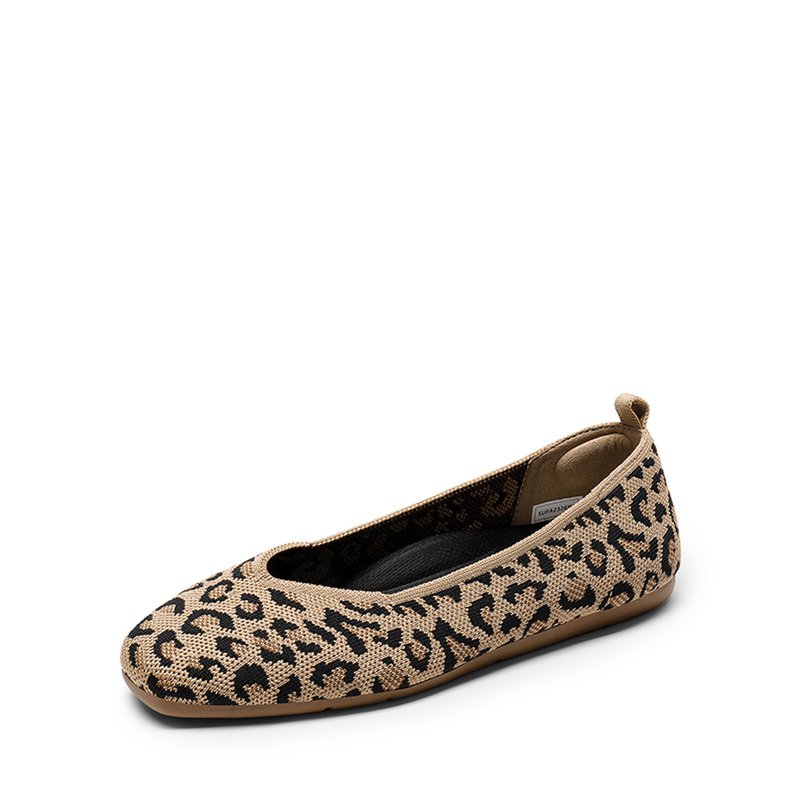 BURUDANI Women’s Knit Ballet Flats