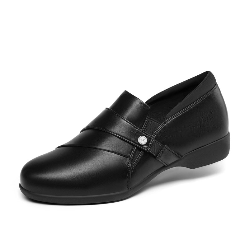 BURUDANI Womens Comfortable Loafers Slip-on Dressy Business Casual Work Office Loafer with Arch Support