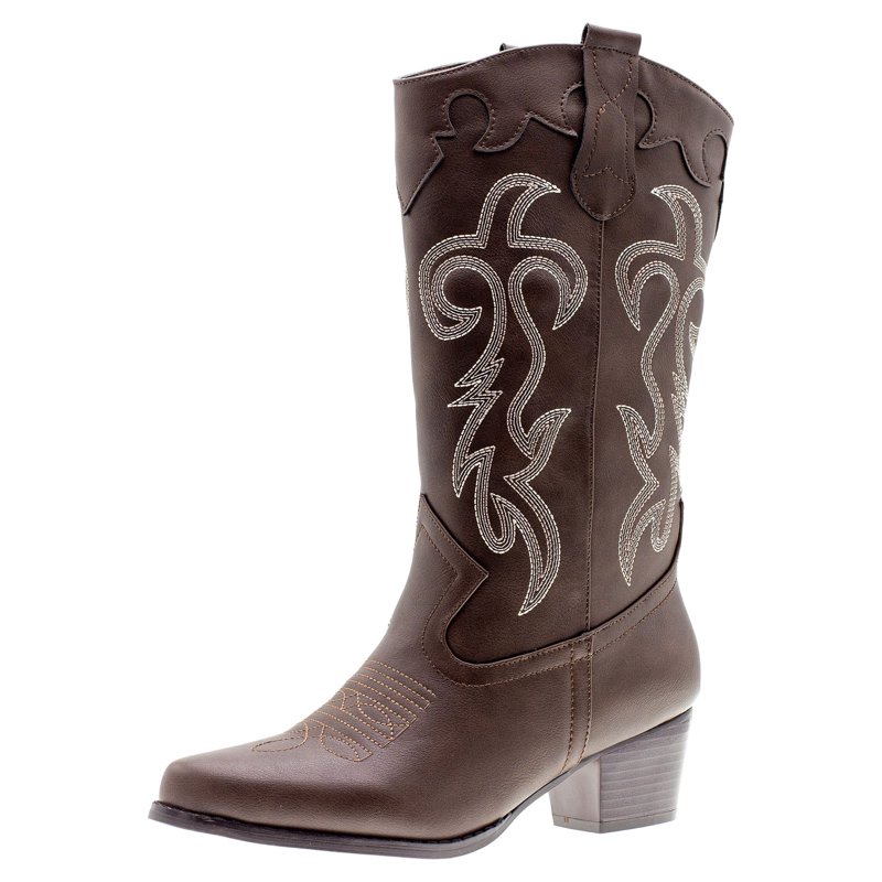 Canyon Trails Women's Embroidered Western Rodeo Cowboy Boots