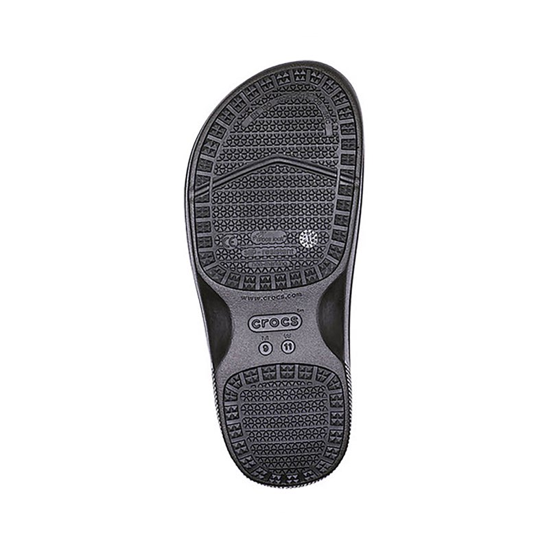 Crocs At Work Unisex On The Clock Slip Resistant Clog