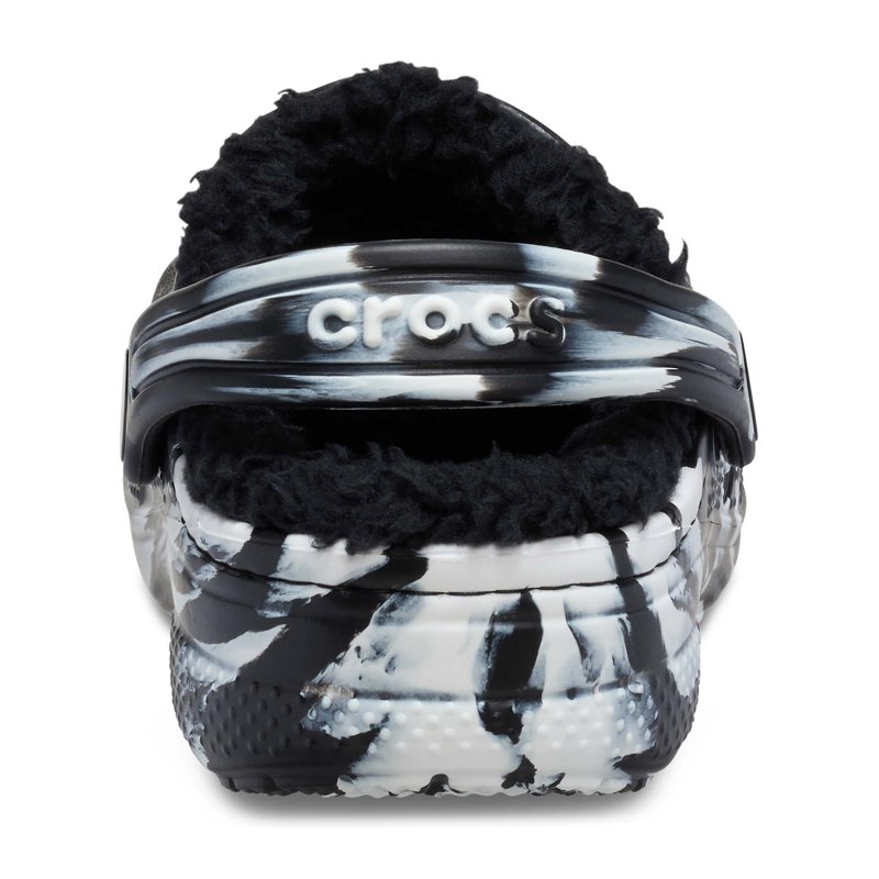 Crocs Baya Lined Marbled Clog K Blk/Mlti
