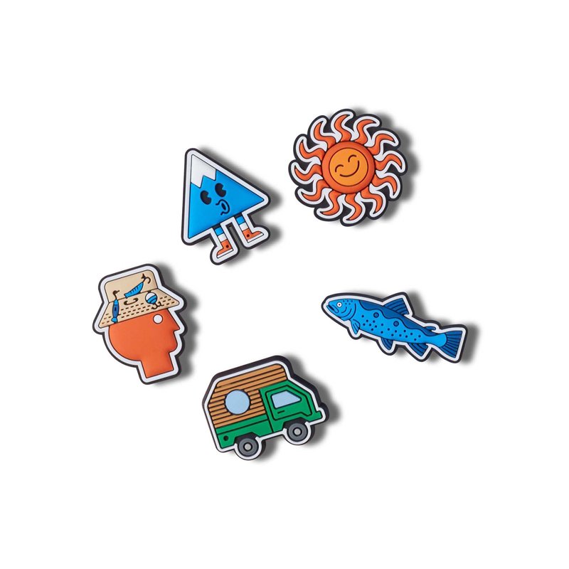 Crocs Jibbitz Day on the Lake Jibbitz Shoe Charms 5 Pack